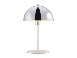 Vente-unique Metal Mushroom Table Lamp - D20 X H30 Cm - Chrome - ONTARIO in Silver - thumbnail 5
