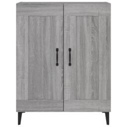 Berkfield Home Sideboard Grey Sonoma 69.5x34x90 cm Engineered Wood - thumbnail 6