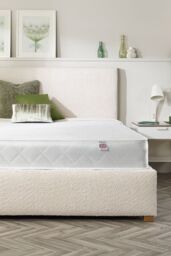 Aspire Tri-Layer Natural Wool 900 Hybrid Mattress in White - Size: Small Single - thumbnail 3