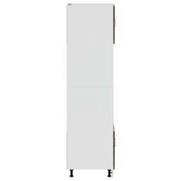 Berkfield Home Oven Cabinets 2 pcs Kalmar Smoked Oak Engineered Wood in Brown - thumbnail 6