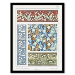Artery8 Maurice Pillard Verneuil Framed Wall Art Print Lily of the Valley - Size: A4 - thumbnail 1