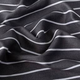 Grace Premium Microfiber Duvet Cover Set Ultrasoft Bedding Sets in Charcoal - Size: Single - thumbnail 5