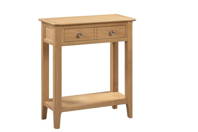 netfurniture Penine Console Table in Light Oak