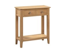 netfurniture Penine Console Table in Light Oak