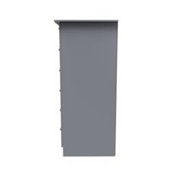 Ready Assembled 2 U Trent 1 Door 5 Drawer Kids Robe (Ready Assembled) in Dark Grey - Size: Large - thumbnail 3