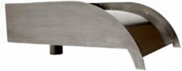 Primrose 'Victoria Falls' Stainless Steel Waterfall Cascade Sheer Descent 60cm in Metallic Silver - thumbnail 3