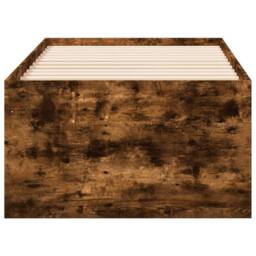 Berkfield Home Versatile Daybed with Drawers without Mattress Smoked Oak 90x200 cm in Brown - thumbnail 5