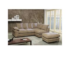 Furniture 786 Rio Fernando Right Hand Facing Corner Sofa in Beige - thumbnail 1