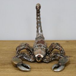 Gifts Direct 2 U Steampunk Scorpion Ornament in Metallic Gold - thumbnail 2