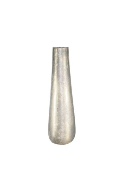 KDMD Antique Silver Poseidon Vase 49x15.5cm - Size: 49x15.5 cm - image 1
