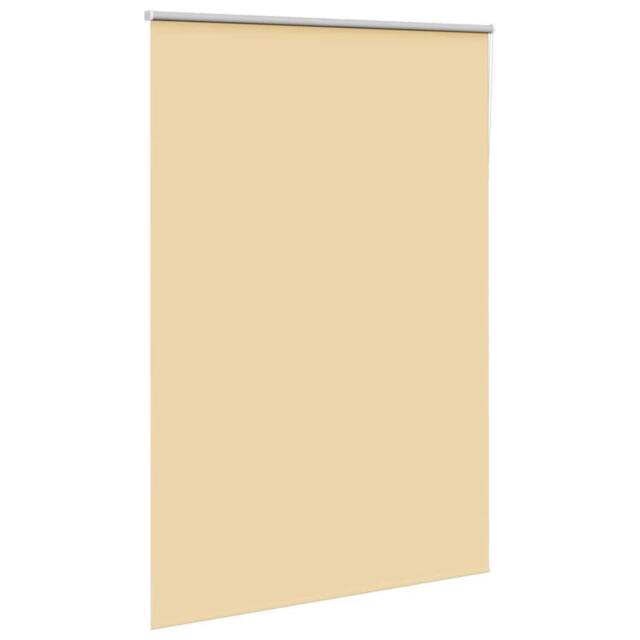 Berkfield Home Roller Blind Blackout Beige 160x230 cm Fabric Width 156.6 cm Polyester - image 1