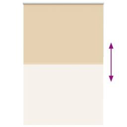Berkfield Home Roller Blind Blackout Beige 160x230 cm Fabric Width 156.6 cm Polyester - thumbnail 5
