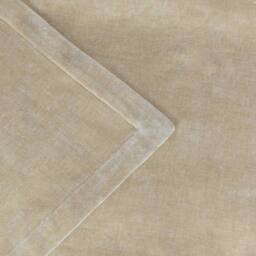 Yard Heavy Chenille Velvet Throw in White - Size: 130 cm x 180 cm - thumbnail 3