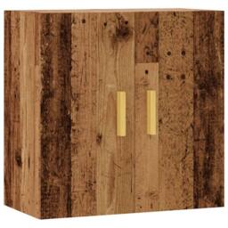 Berkfield Home Wall Cabinet Old Wood 60x31x60 cm Engineered Wood in Brown - Size: 60 x 31 x 60 cm - thumbnail 1