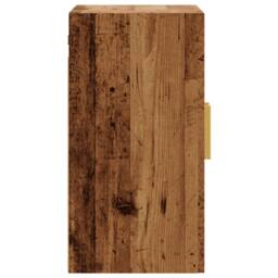 Berkfield Home Wall Cabinet Old Wood 60x31x60 cm Engineered Wood in Brown - Size: 60 x 31 x 60 cm - thumbnail 6