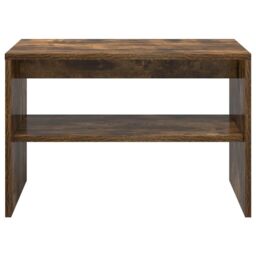 Berkfield Home TV Cabinet Smoked Oak 60x40x40 cm Engineered Wood in Brown - Size: 60 x 40 x 40 cm - thumbnail 5