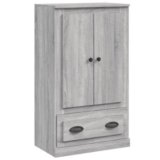 Berkfield Home Highboard Grey Sonoma 60x35.5x103.5 cm Engineered Wood - image 1