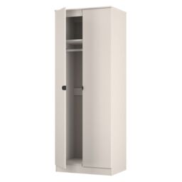 Ready Assembled 2 U Norway Tall 2 Door Robe (Ready Assembled) in Taupe - Size: Large - thumbnail 5