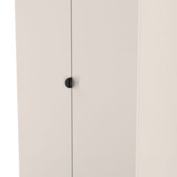 Ready Assembled 2 U Norway Tall 2 Door Robe (Ready Assembled) in Taupe - Size: Large - thumbnail 4