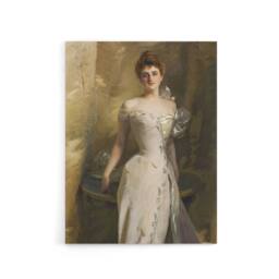 "Artery8 Lisa Colt Curtis Elegant Portrait Sargent Canvas Wall Art Print in Brown - Size: W12"" x H16""" - thumbnail 1