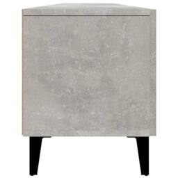 Berkfield Home TV Cabinet Concrete Grey 180x31.5x40 cm Engineered Wood - thumbnail 8