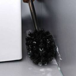 NESTLUNE 2x Stainless Steel Toilet Brush Set Bathroom in Silver - thumbnail 6