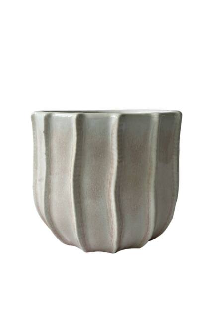 KDMD Cream Pink Hortus Porto Pot 18x15cm - Size: 18x15 cm - image 1