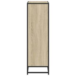 Berkfield Home Book Cabinet Sonoma Oak 65.5x33x107.5 cm Engineered Wood in Light Tan - thumbnail 5