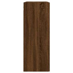 Berkfield Home Wall Mounted Cabinet Brown Oak 69.5x34x90 cm Engineered Wood - thumbnail 8