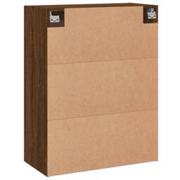 Berkfield Home Wall Mounted Cabinet Brown Oak 69.5x34x90 cm Engineered Wood - thumbnail 9