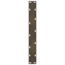 Berkfield Home Coffee Table Legs Natural Steel 2 pcs 60x(42-43) cm Steel in Grey - thumbnail 7