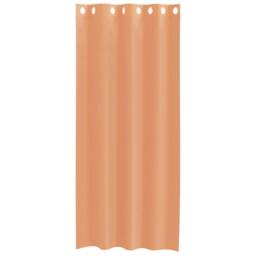 Berkfield Home Voile Curtains with Grommets 2 pcs Terracotta in Orange - thumbnail 4