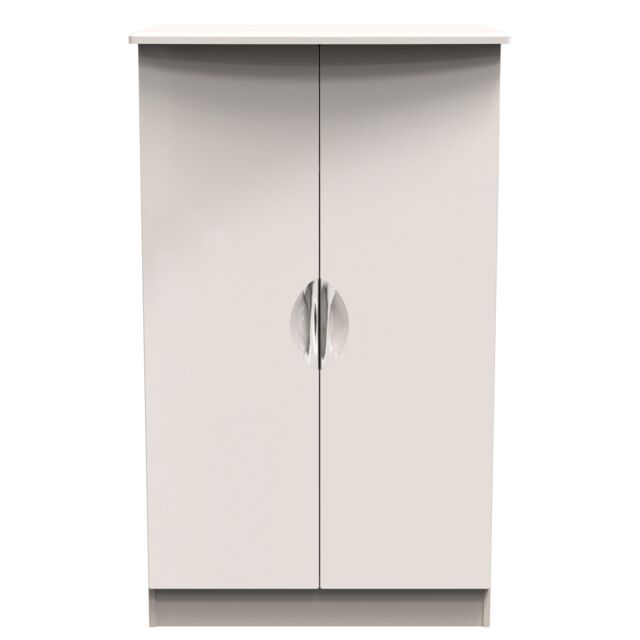 Ready Assembled 2 U Holborn 2 Door Midi Wardrobe (Ready Assembled) in Taupe - image 1