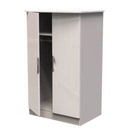 Ready Assembled 2 U Holborn 2 Door Midi Wardrobe (Ready Assembled) in Taupe - thumbnail 5