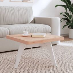 Berkfield Home Table Top 60x60x4 cm Square Solid Wood Beech in Brown - Size: 60 x 60 x 4 cm - thumbnail 1