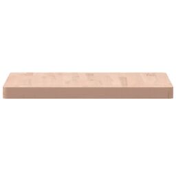 Berkfield Home Table Top 60x60x4 cm Square Solid Wood Beech in Brown - Size: 60 x 60 x 4 cm - thumbnail 5