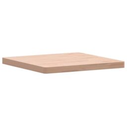 Berkfield Home Table Top 60x60x4 cm Square Solid Wood Beech in Brown - Size: 60 x 60 x 4 cm - thumbnail 3