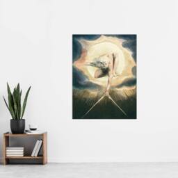 "Artery8 Ancient of Days Setting Compass to Earth Blake Wall Art Poster Print - Size: W12"" x H16""" - thumbnail 4