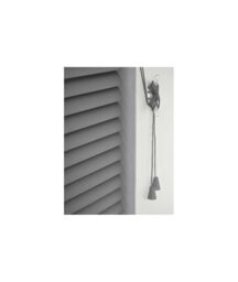 New Edge Blinds Grey PVC Venetian Blind 213cm Drop (25mm Slats) - Size: 160 cm - thumbnail 2