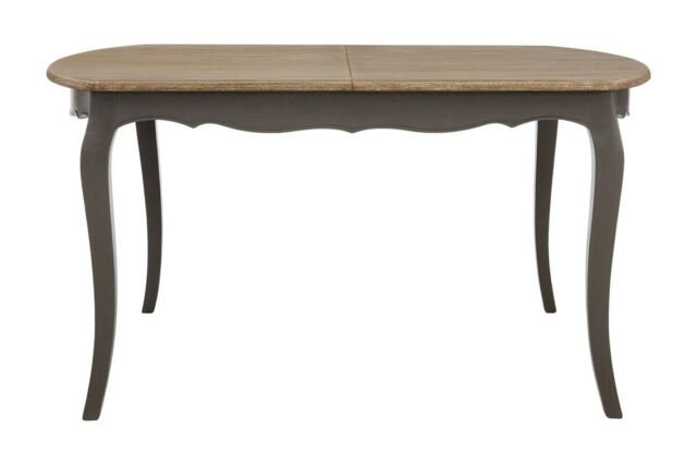 Orsina Exquisite Design Dark Grey Dining Table, Small Dining Table For Dining Room, Unique Modern Table - image 1