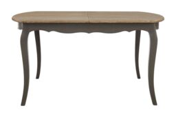 Orsina Exquisite Design Dark Grey Dining Table, Small Dining Table For Dining Room, Unique Modern Table - thumbnail 1