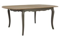 Orsina Exquisite Design Dark Grey Dining Table, Small Dining Table For Dining Room, Unique Modern Table - thumbnail 2