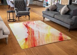 Benjamin Tate Design Fury Rug in Natural - Size: Large - thumbnail 2