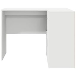 Berkfield Home Corner Desk White 102x88x75 cm Engineered Wood - Size: 102 x 88 x 75 cm - thumbnail 7