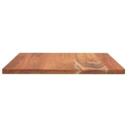Berkfield Home Table Top 60x60x3.8 cm Square Solid Wood Acacia in Brown - thumbnail 4