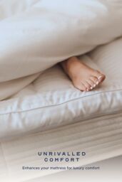 Snuggledown 4 Inch Ultra Soft Extra Deep Hotel Mattress Topper - Plush Support in White - Size: Single - thumbnail 6
