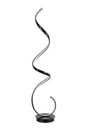 Living and Home Contemporary LED Modern Curved Spiral Floor Lamp Reading Lights 131cm H - thumbnail 5