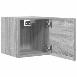Berkfield Home Wall Mounted TV Cabinet Grey Sonoma 30.5x30x30 cm - thumbnail 8