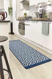 My Mat Stain Resistant Cosy Navy - Size: 67 cm x 200 cm - thumbnail 2