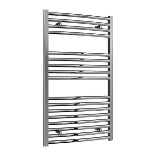 Bathroom Kingdom Diva Chrome Straight Heated Towel Rail 1000x600 in Silver - image 1